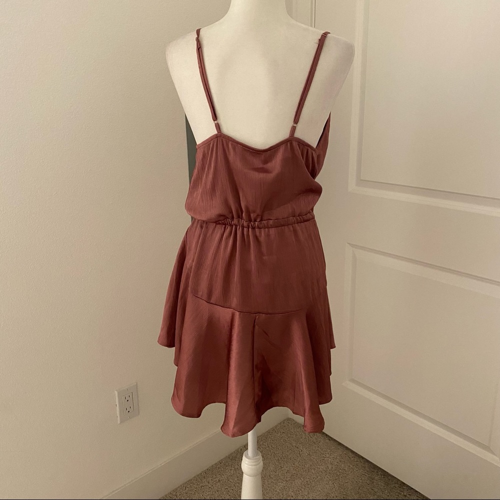 Mauve saints and secrets cowl neck mini dress - Picture 5 of 9